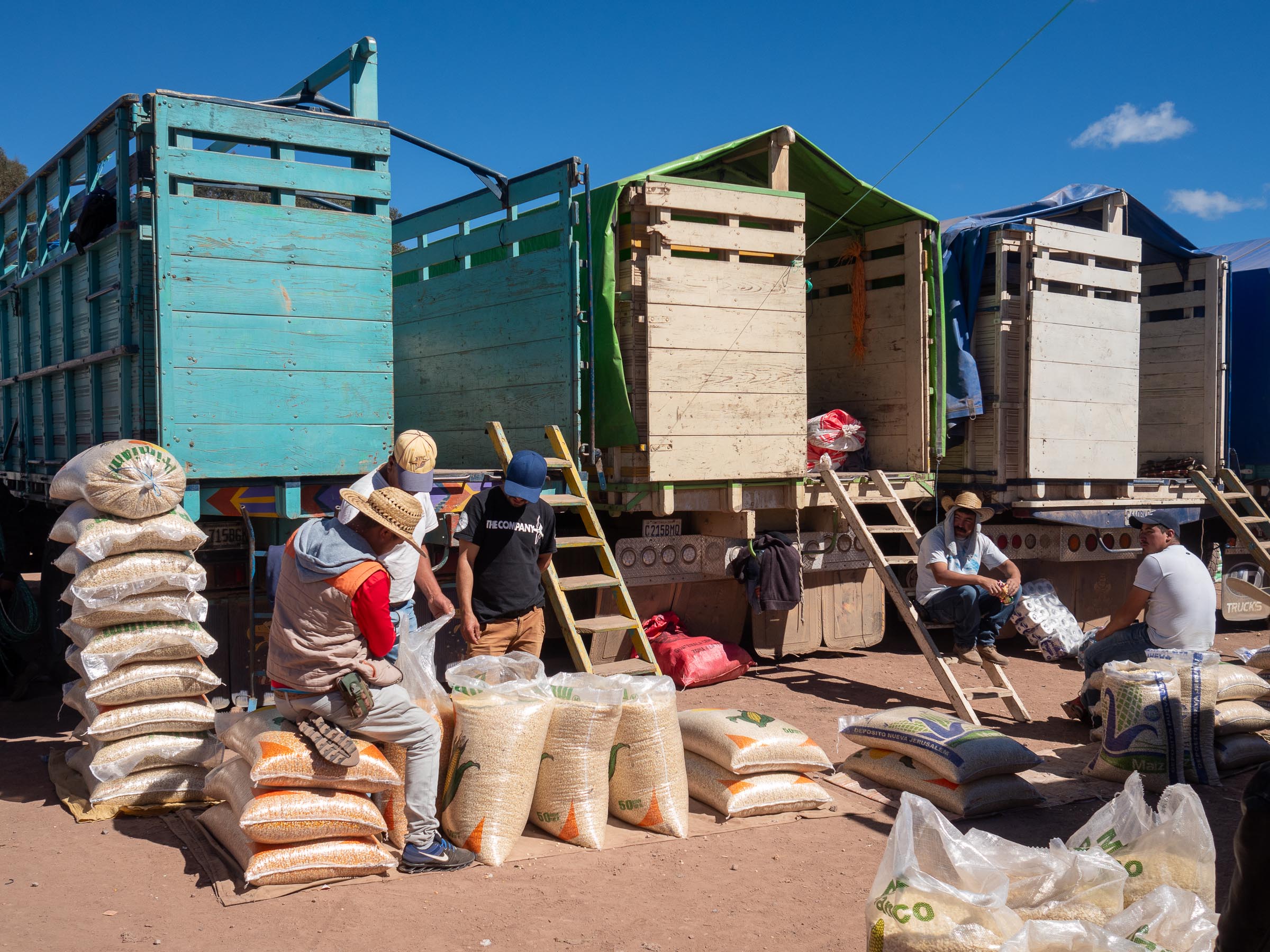 Der Viehmakt in Potrerillo - Blid klicken zum vergrößern.