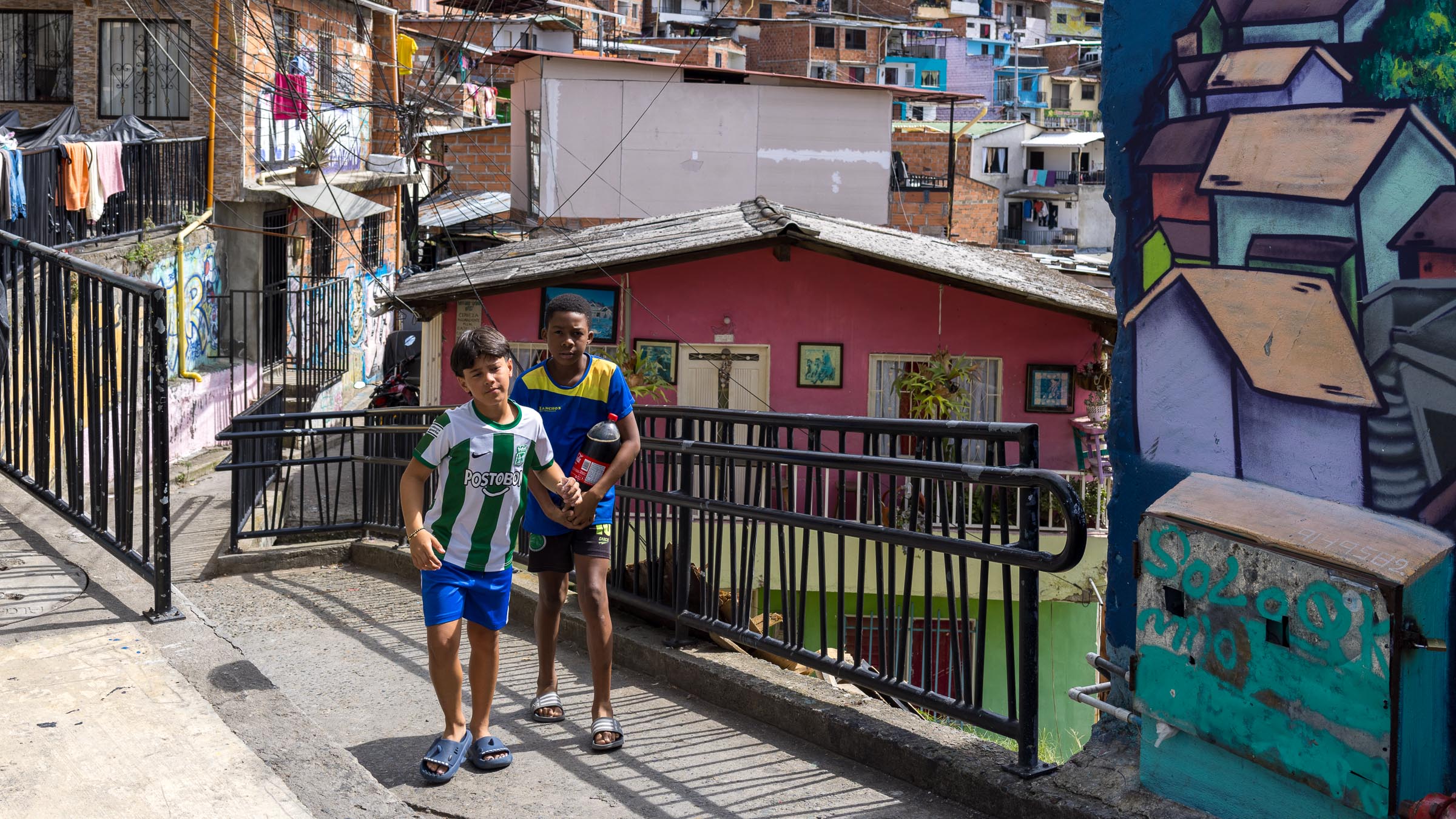 Comuna 13 - Blid klicken zum vergrößern.