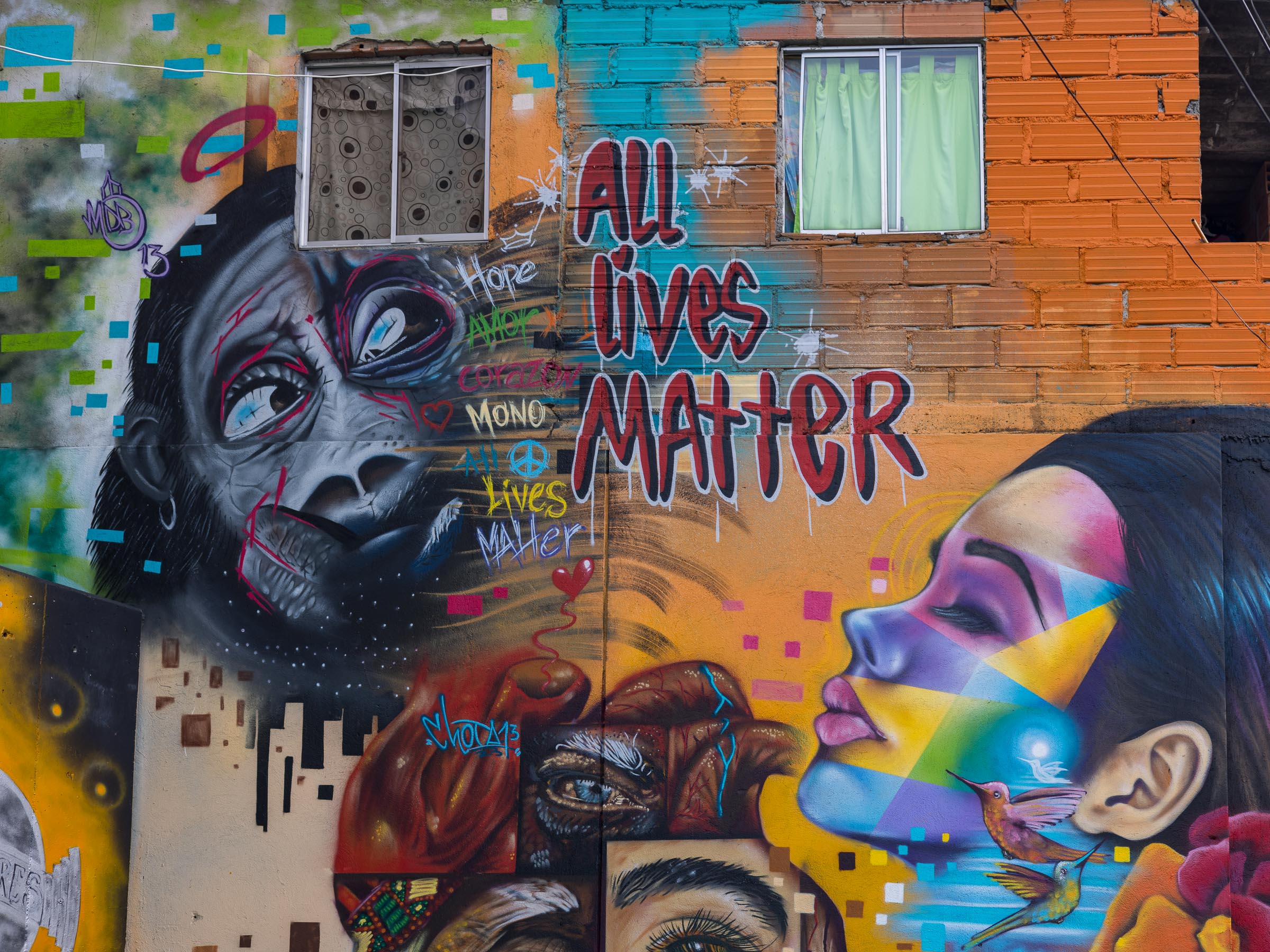 Comuna 13 - Blid klicken zum vergrößern.