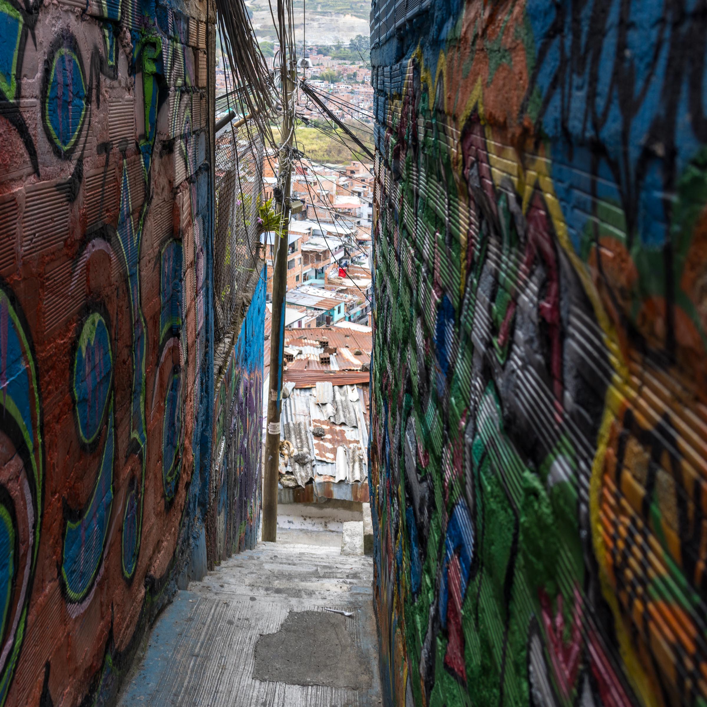 Comuna 13 - Blid klicken zum vergrößern.