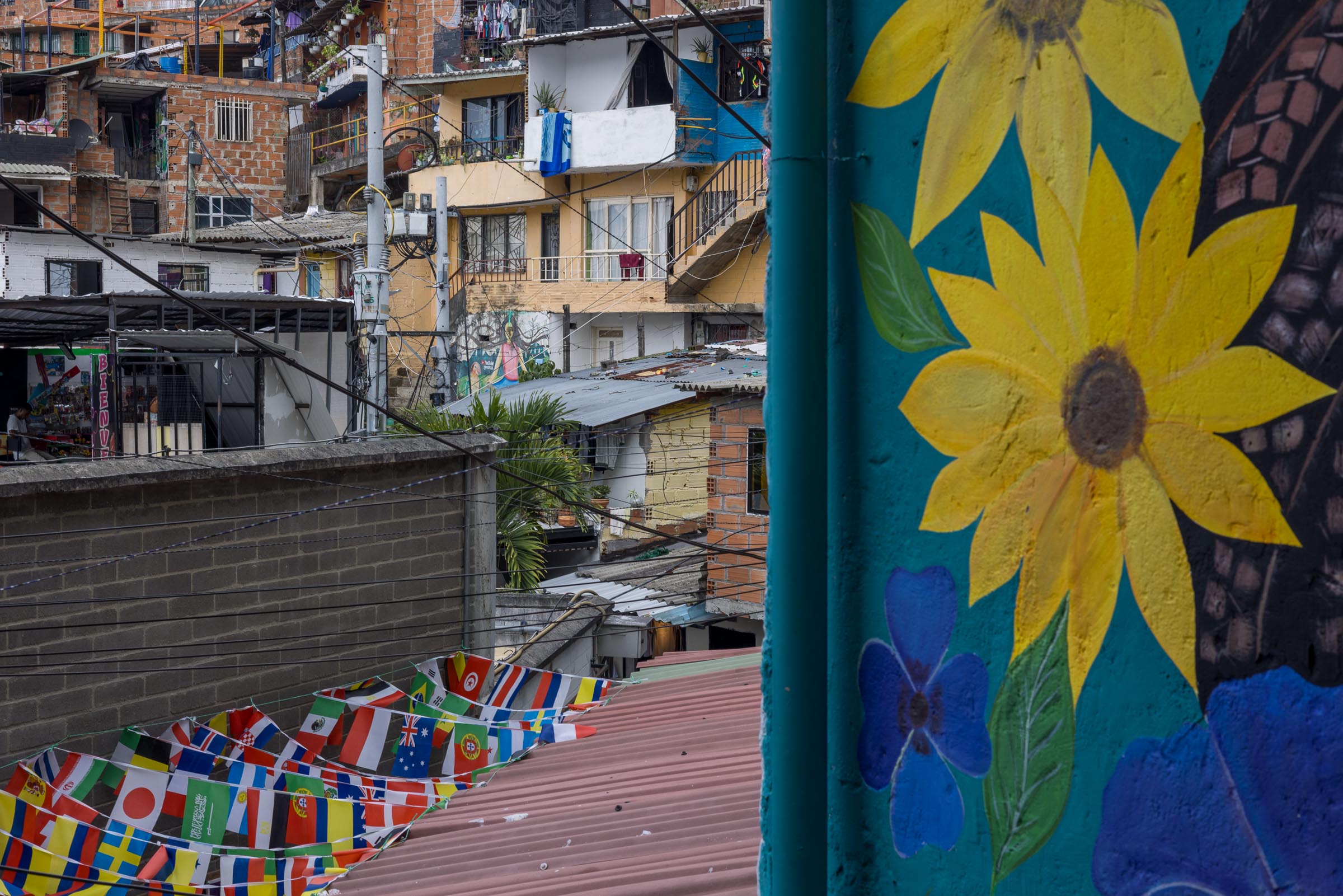 Comuna 13 - Blid klicken zum vergrößern.