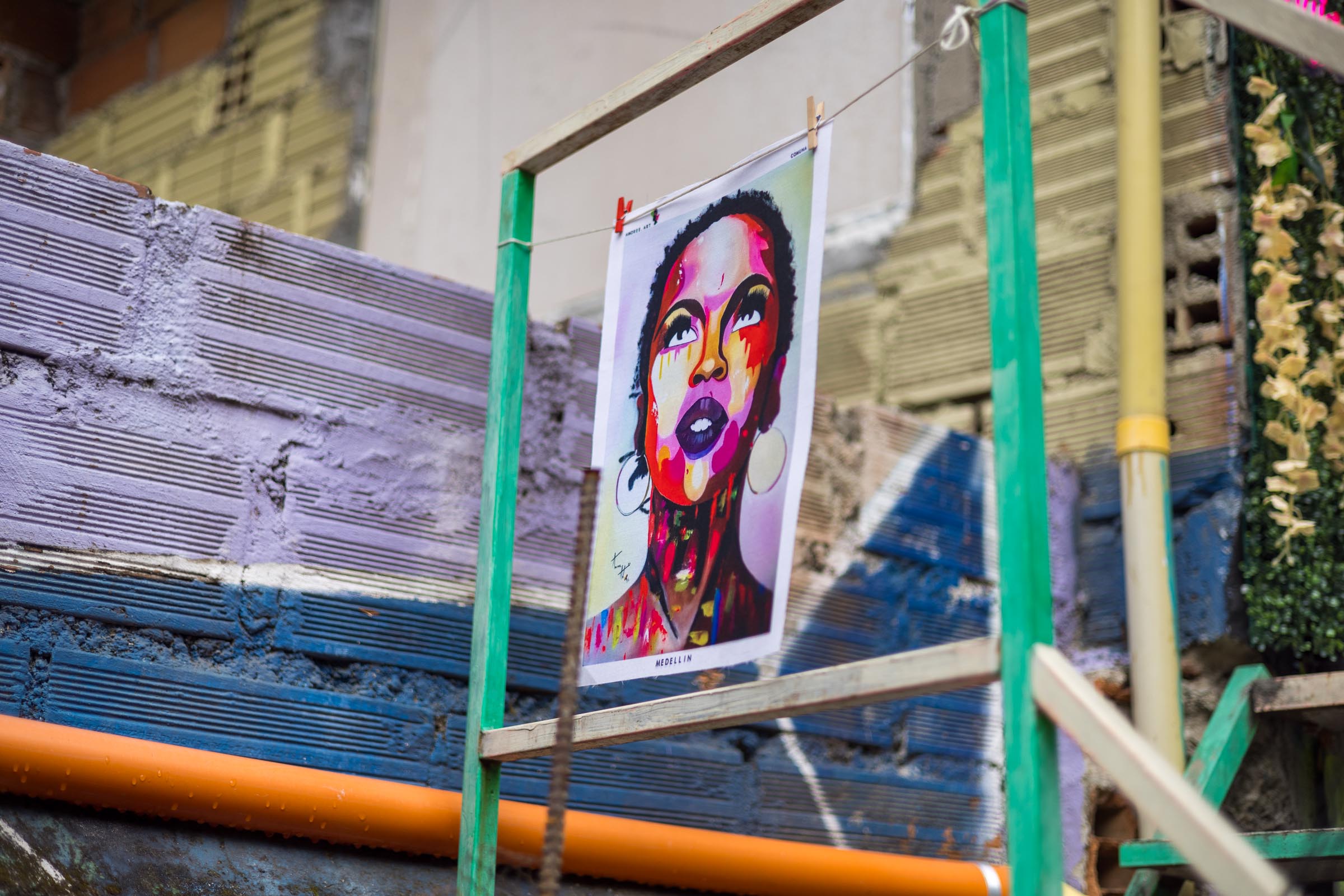 Comuna 13 - Blid klicken zum vergrößern.